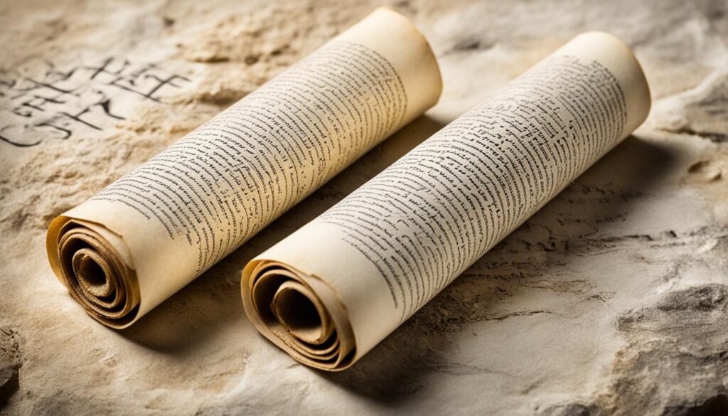 ancient biblical texts