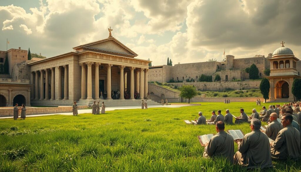 Transition from Temple Judaism to Rabbinic Judaism