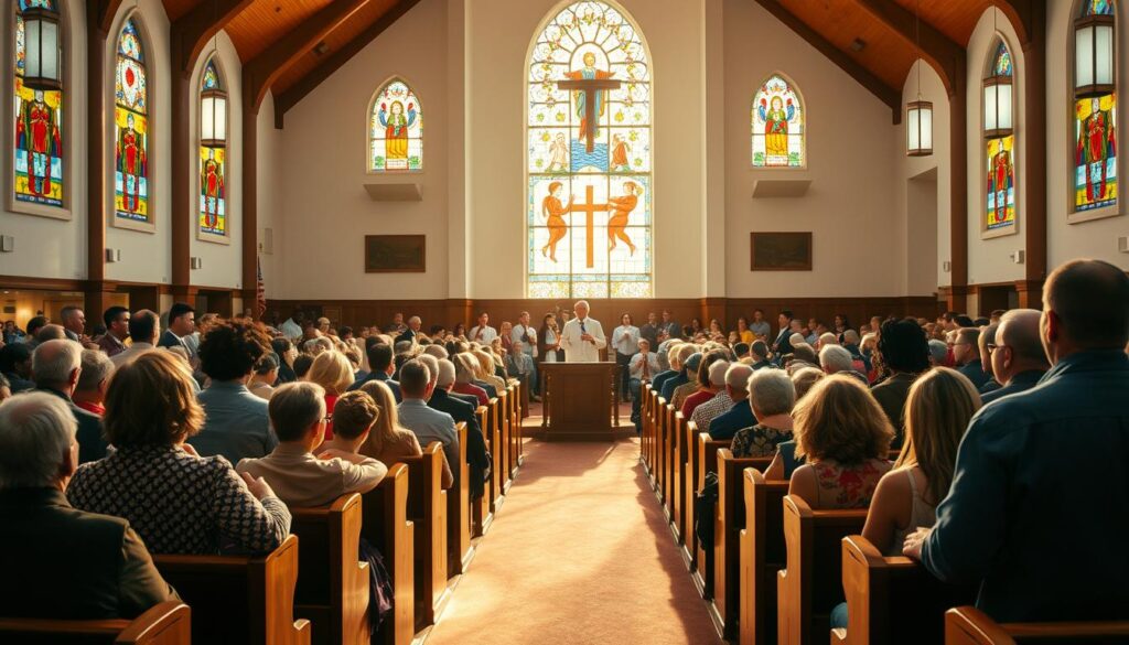 Sunday services and worship styles in Baptist churches