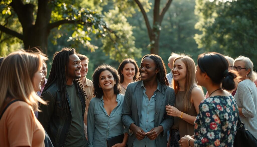 connecting with community